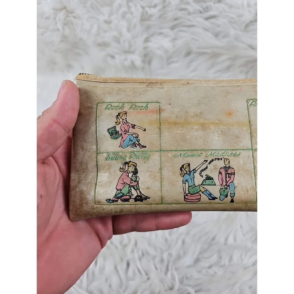 Super Cool Vintage Leather Pencil Case, Pen Pouch for Work and University